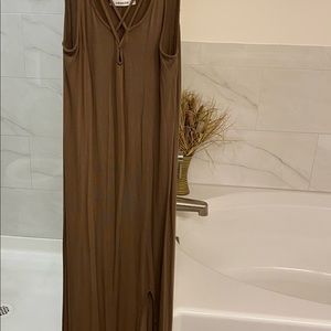 Brown Maxi Dress Medium